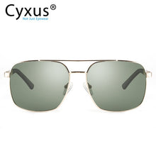 Load image into Gallery viewer, Cyxus Classic UV 400 Polarized Sunglass Oversized Square Unisex Shades with UVA UVB Protection 1002