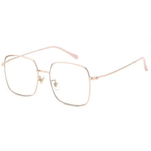 Load image into Gallery viewer, Cyxus Blue Light Blocking Glasses for Eye Strain Relief Clear Lens Korean Square Unisex Mens Women Computer Eyewear 8080