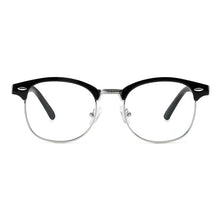 Load image into Gallery viewer, Cyxus Anti Blue Light Computer Glasses Semi-Rimless Browline Frame for Anti Eyestrain UV for Mens Women Eyeglasses 8056
