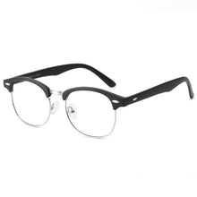 Load image into Gallery viewer, Cyxus Anti Blue Light Computer Glasses Semi-Rimless Browline Frame for Anti Eyestrain UV for Mens Women Eyeglasses 8056